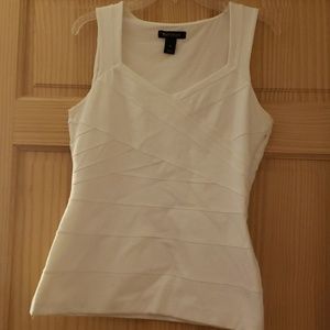 WHBM sleeveless dress top